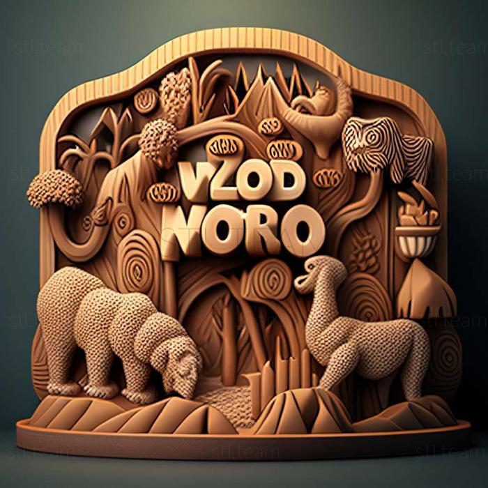 3D model World of Zoo game (STL)